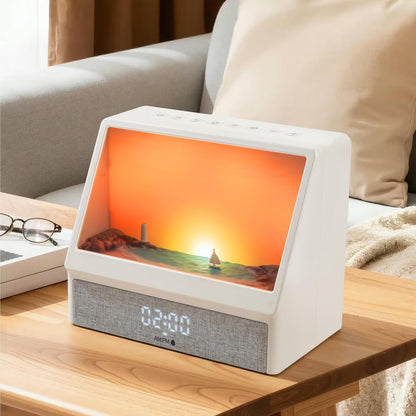 The Rise Beam 🌇  - Golden Dawn Glow Alarm Clock