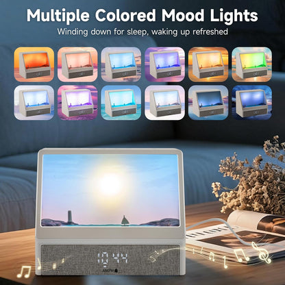 The Rise Beam 🌇  - Golden Dawn Glow Alarm Clock